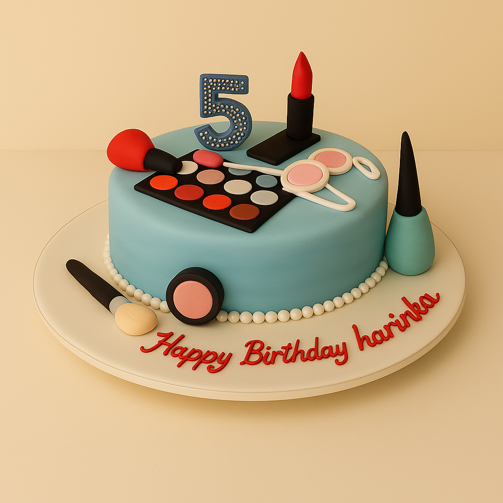 Glam Diva Birthday Cake