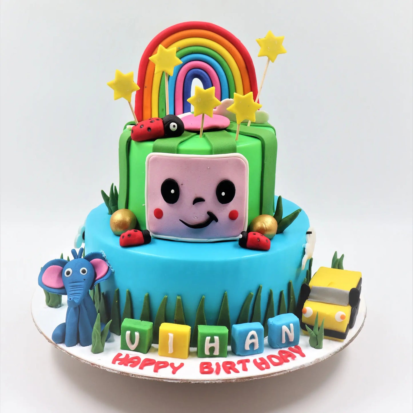 Baby Coco Melon Cake Test