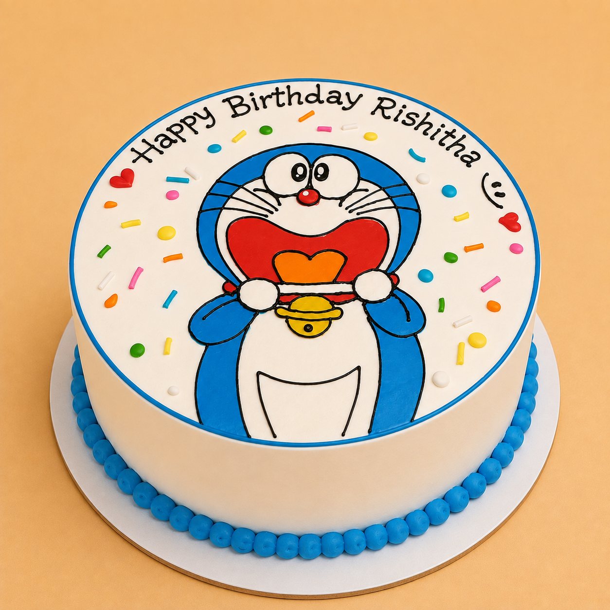 Doraemon Birthday Cake