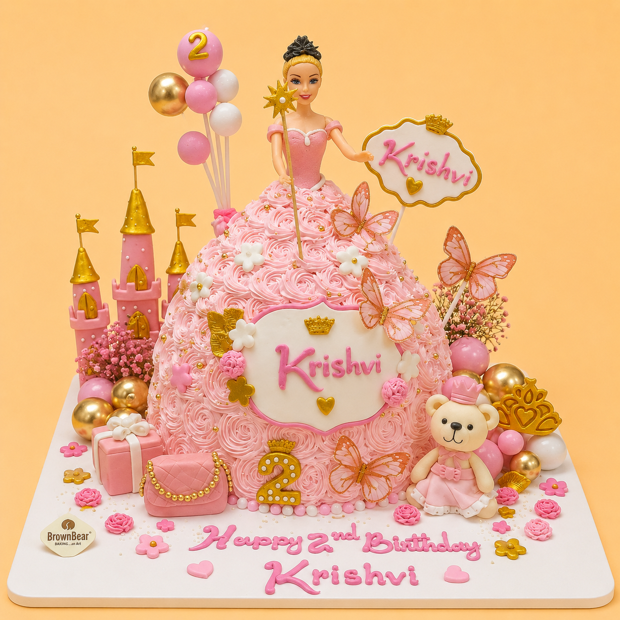 Princess Dream Birthday Cake