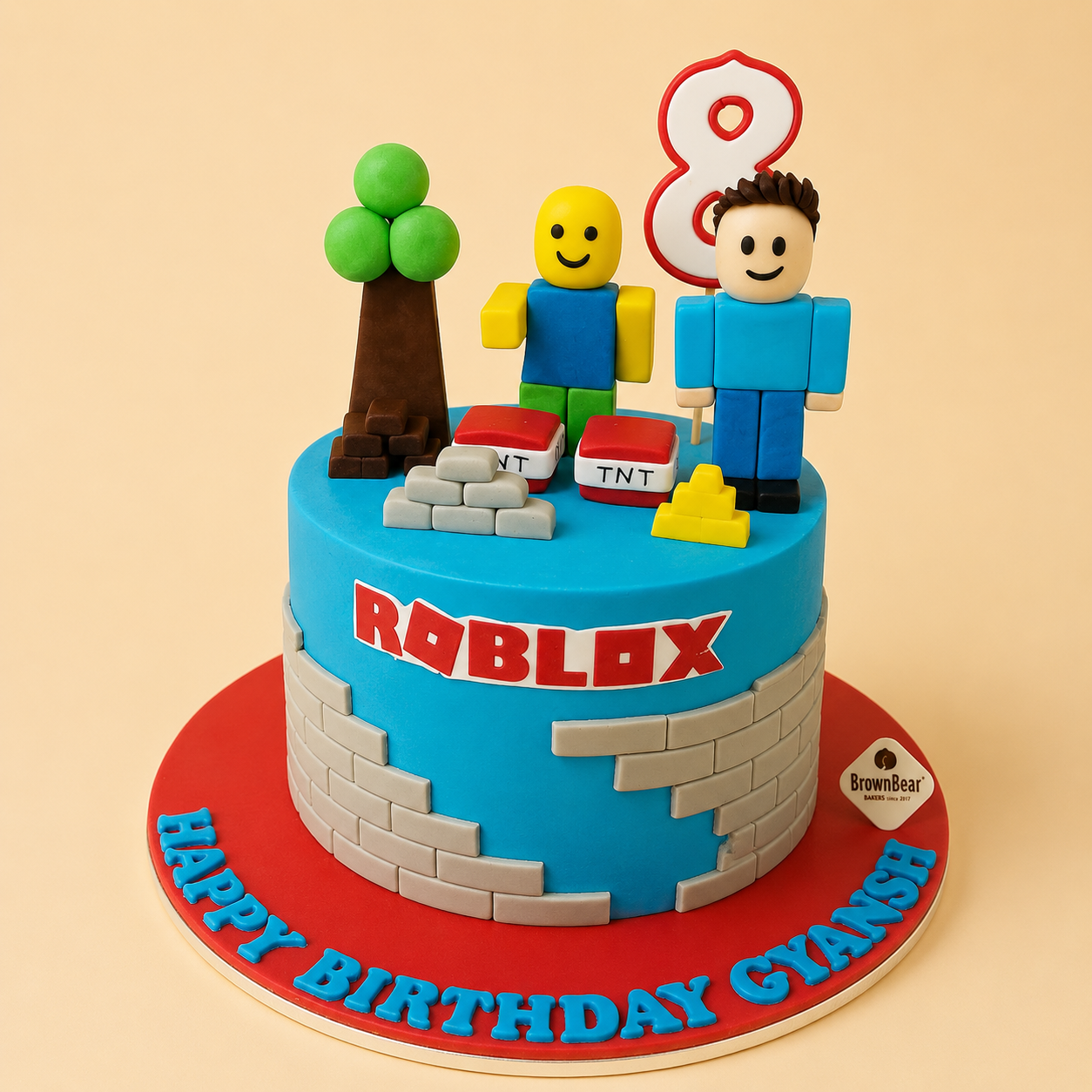 Epic Roblox Birthday Cake