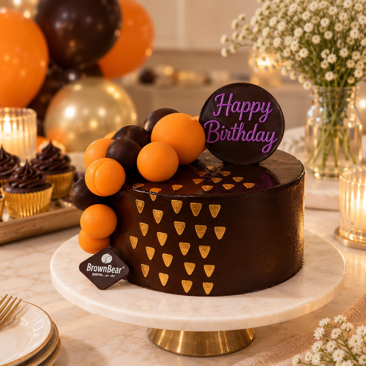 Choco Luxe Balloon Cake
