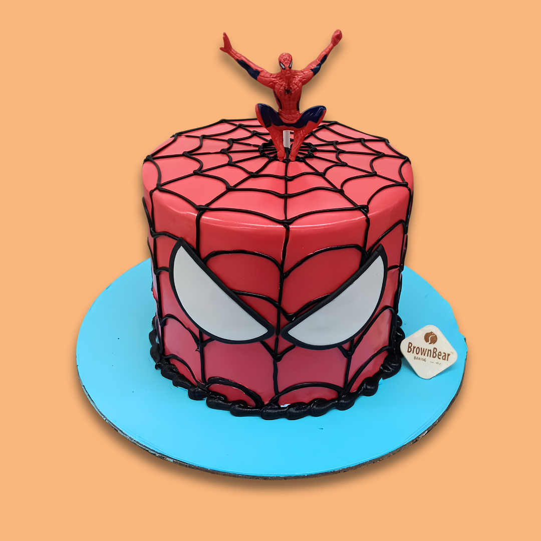 Web-Slinging Spider-Man Cake