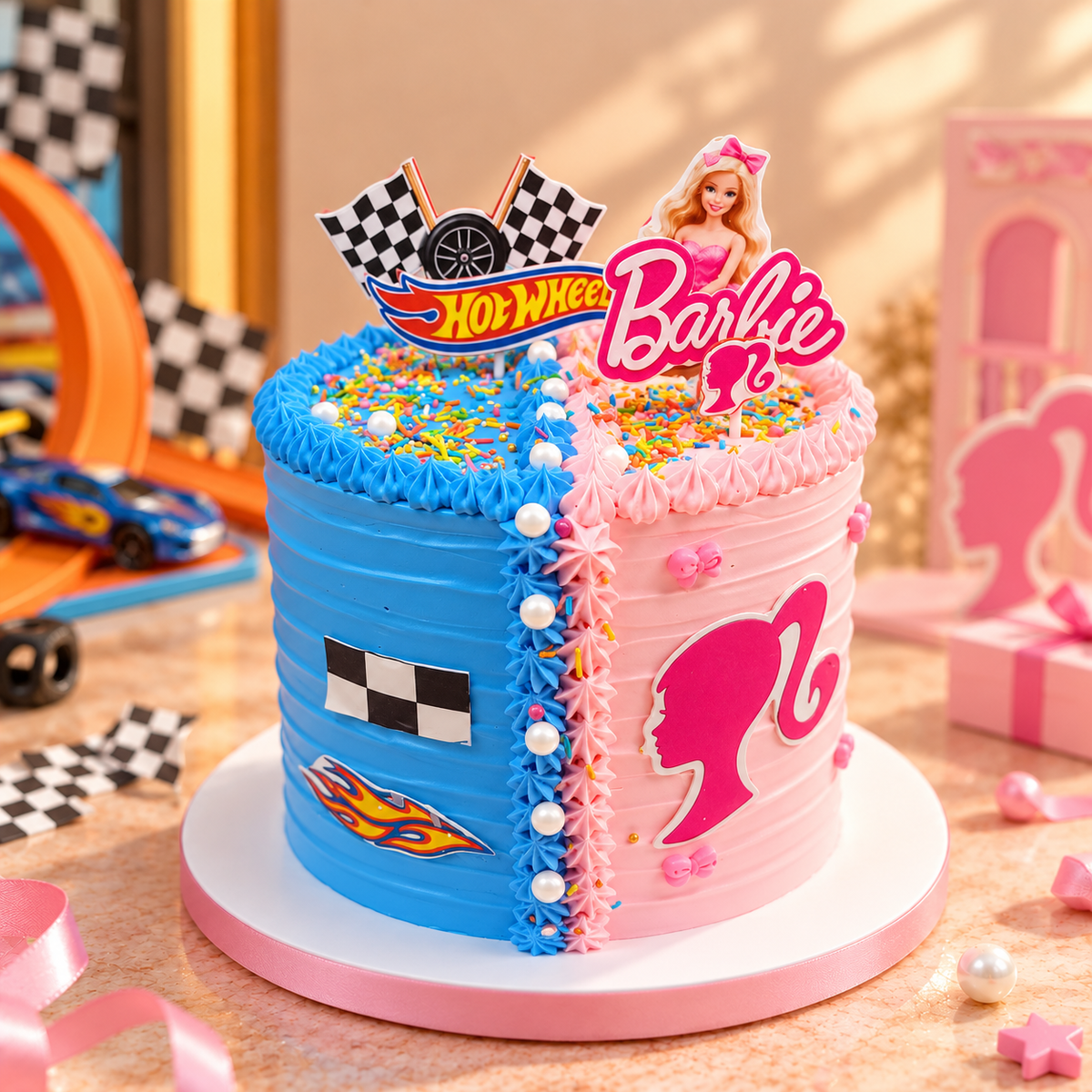 TWO WORLDS. ONE SWEET CELEBRATION!