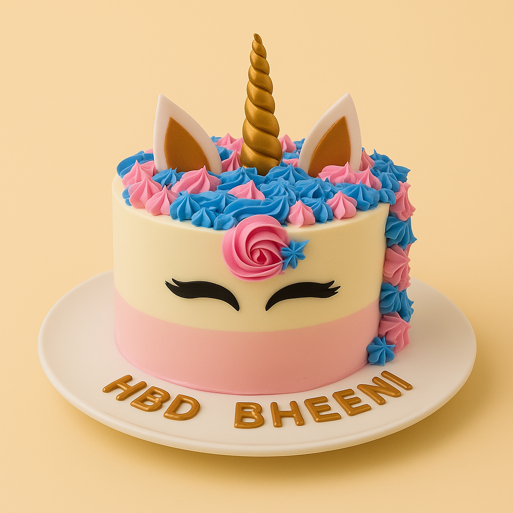 Magical Unicorn Fantasy Cake