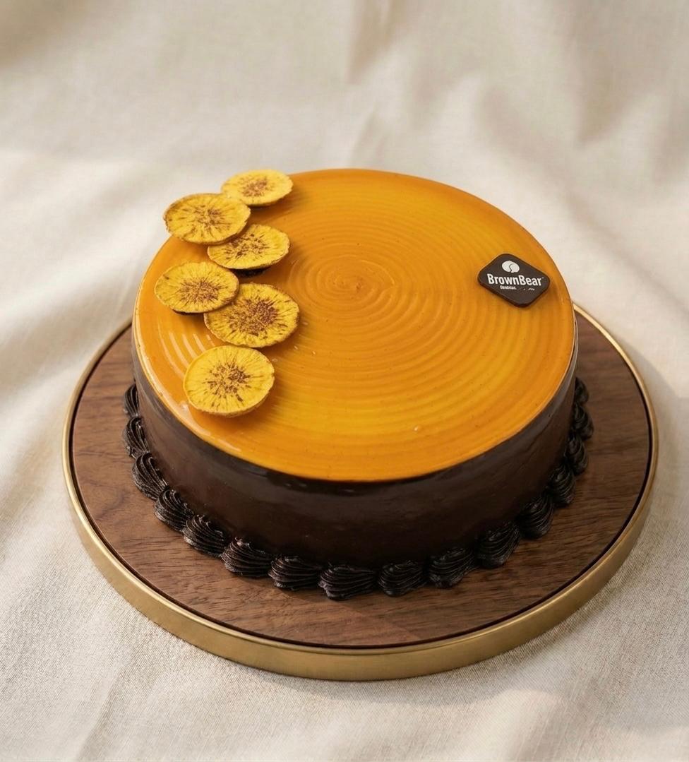 Chocolate Mango Delight Cake