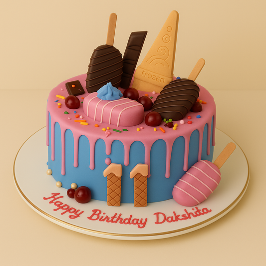 Ice Cream Wonderland Birthday Cake