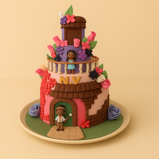 Encanto Inspired Fondent Designer Cake