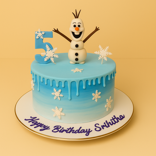 Disney Frozen Fun Birthday Cake