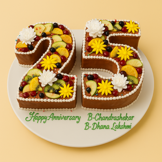 25th Anniversary Fruit Cake