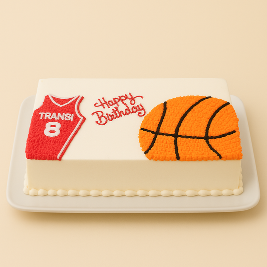 Basketball Jersey Birthday Cake