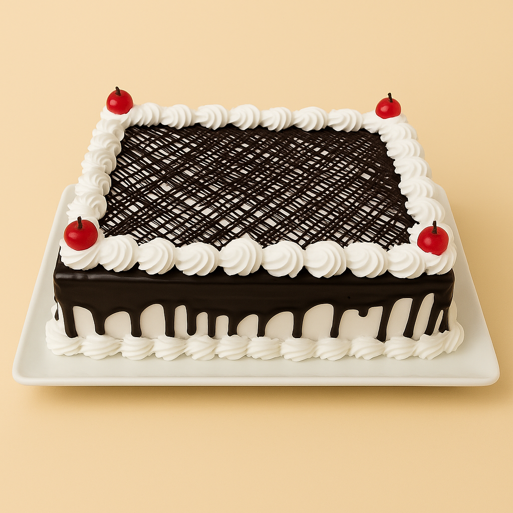 Black Forest Chocolate Drip Cake