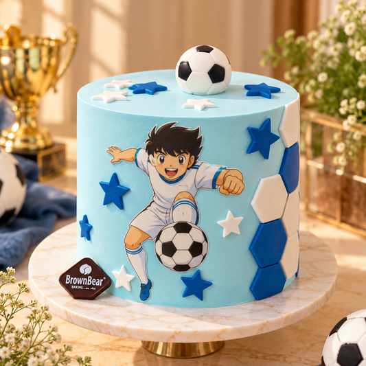 Kick Off Soccer Star Cake