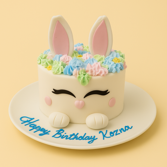Bunny Dreams Birthday Cake