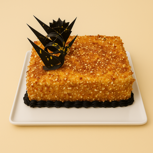 Butterscotch Crunchy Cake