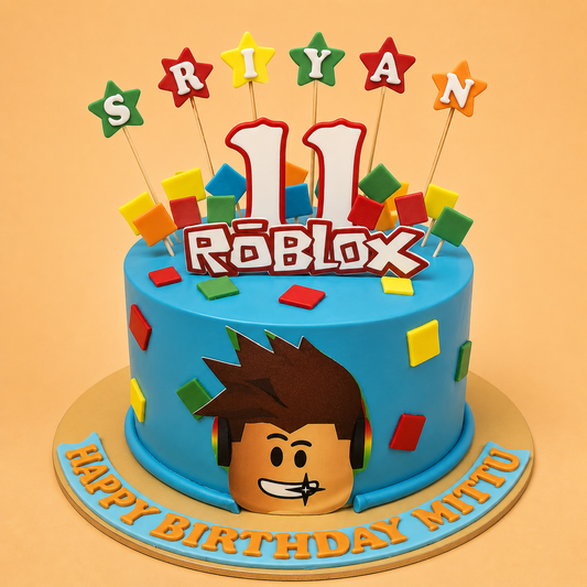 Roblox Birthday Cake