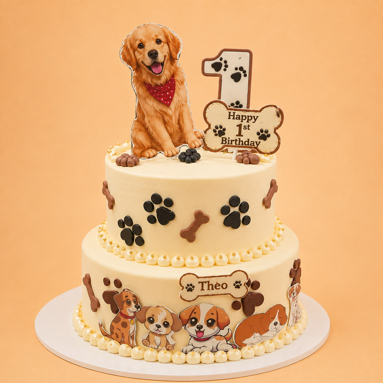 Pawfect First Birthday