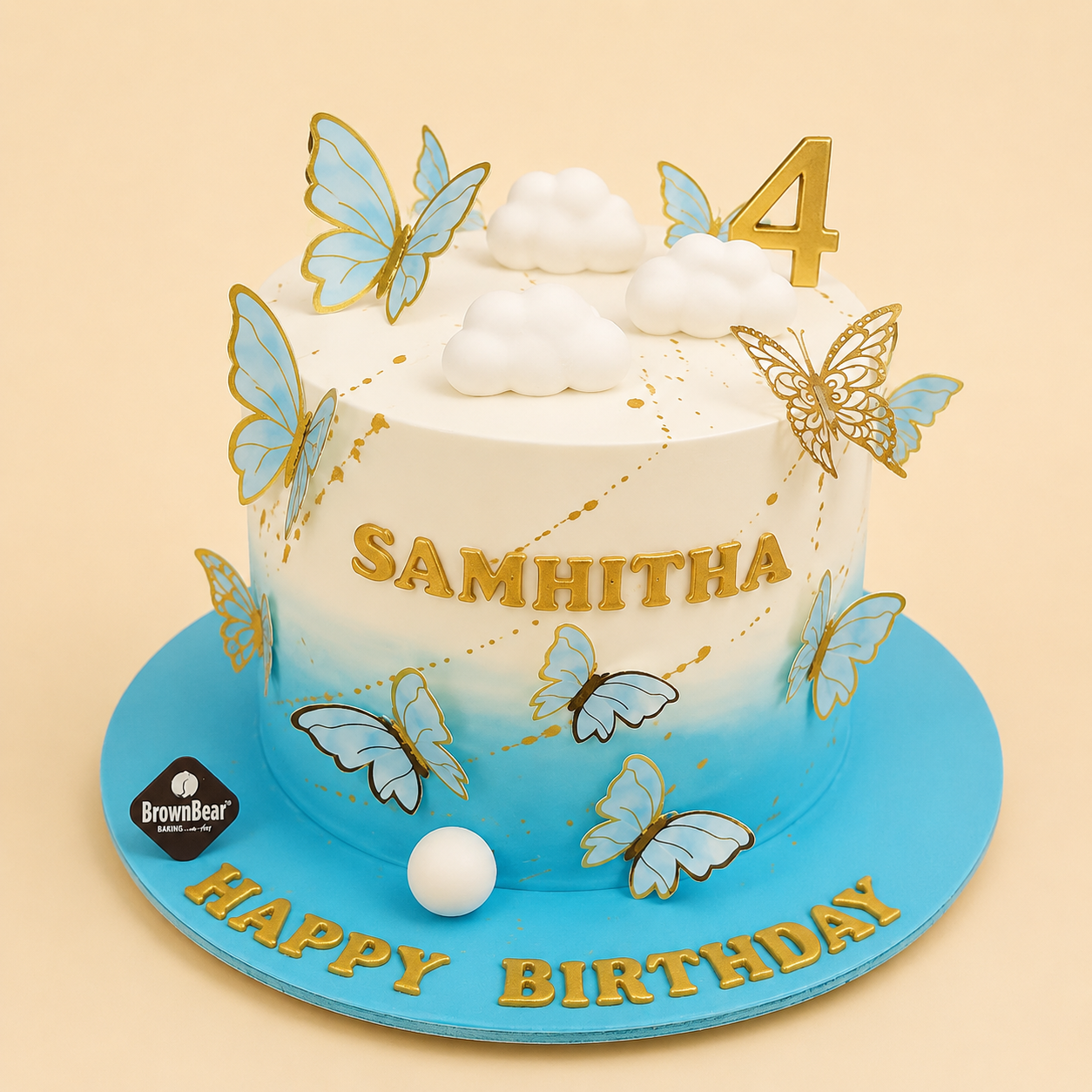 Butterfly Dreams Celebration Cake