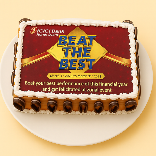 Corporate Photo Cake