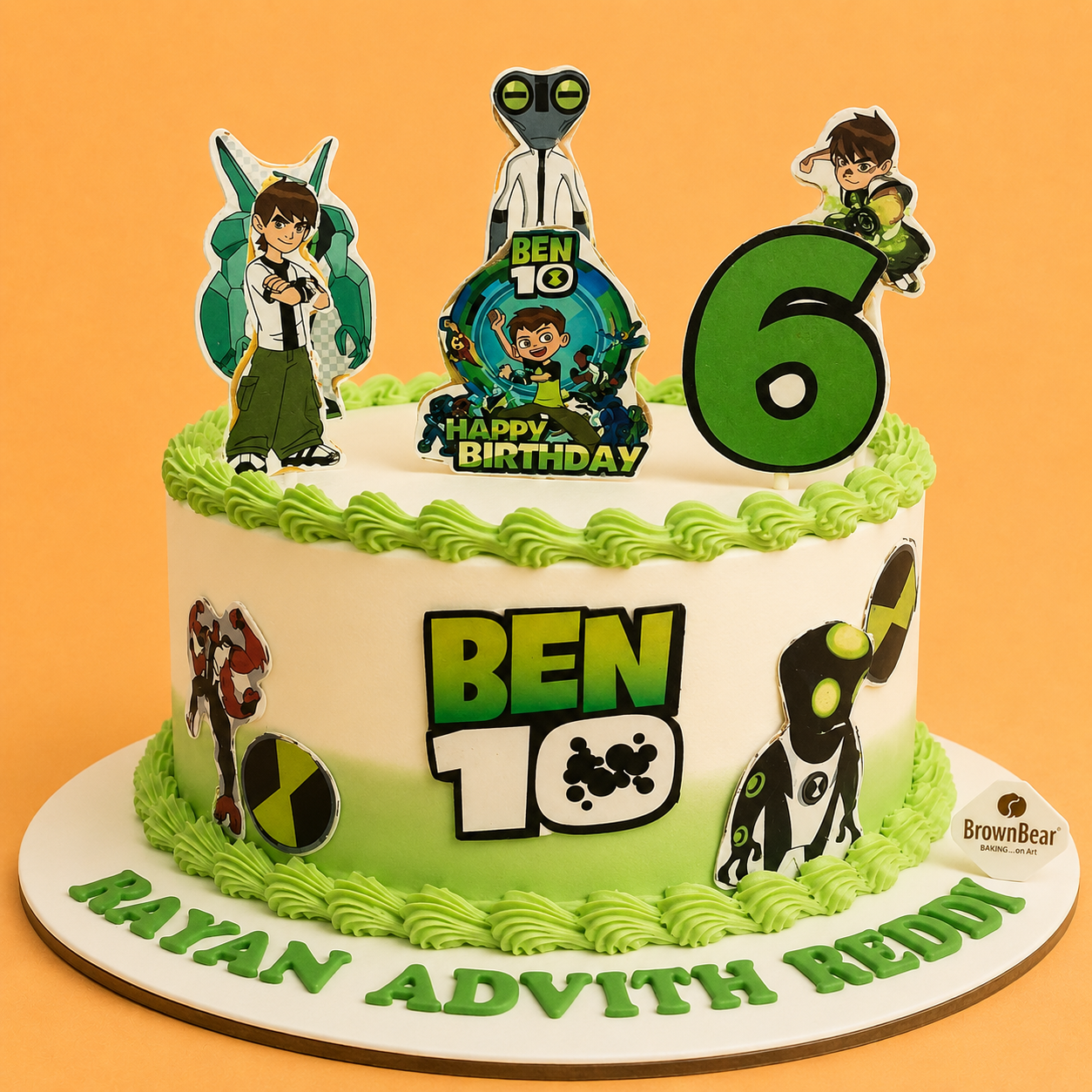 Ben 10 Adventure Birthday Cake