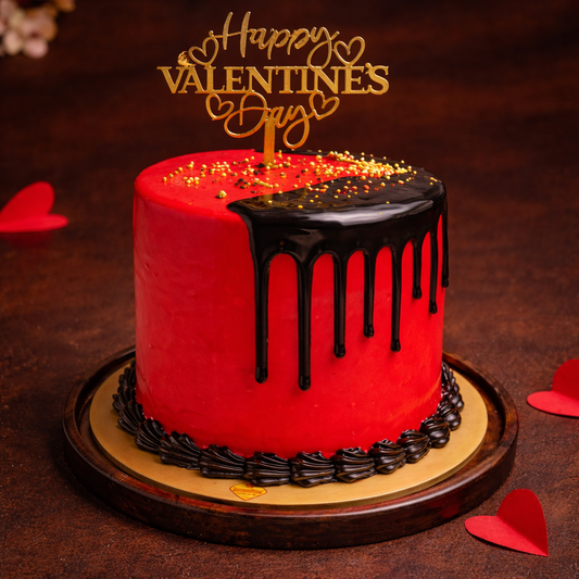 Valentine Special Red velvet tall cake