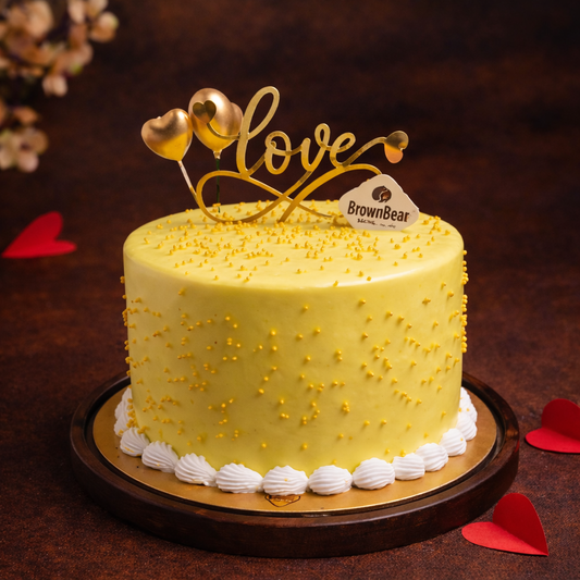 Valentine Special Pineapple tall cake