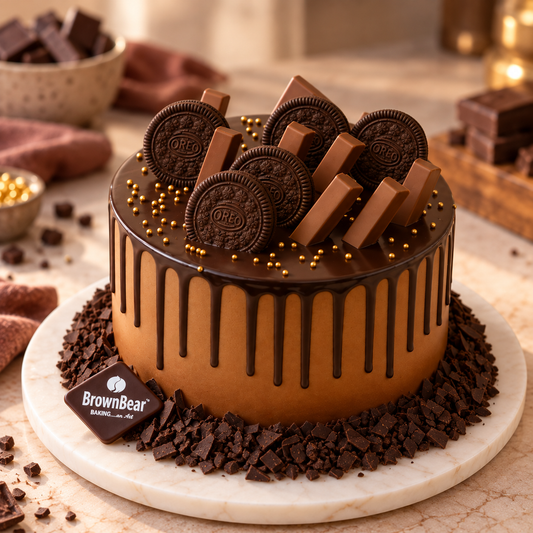 Chocolate Overload Birthday Cake