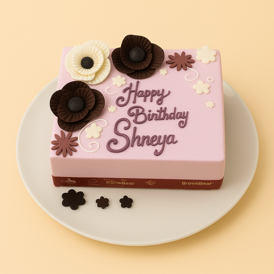 Floral Bliss Birthday Cake