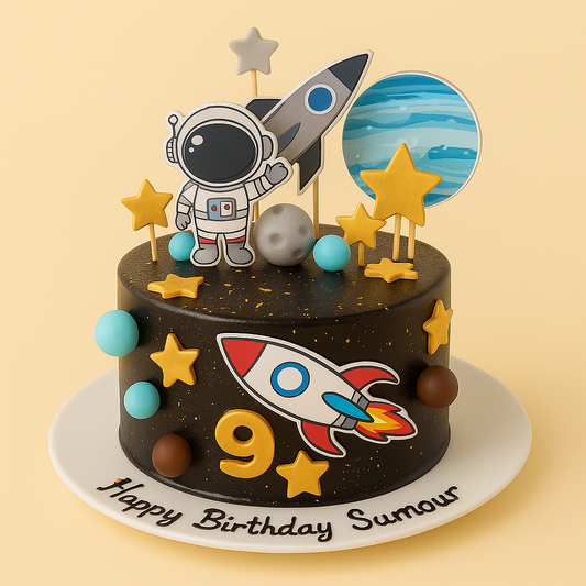 Galaxy Explorer Cake