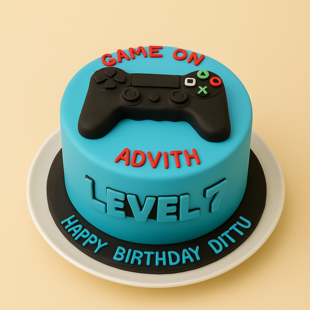 Console Cake Game On Console Cake – Brown Bear Bakers