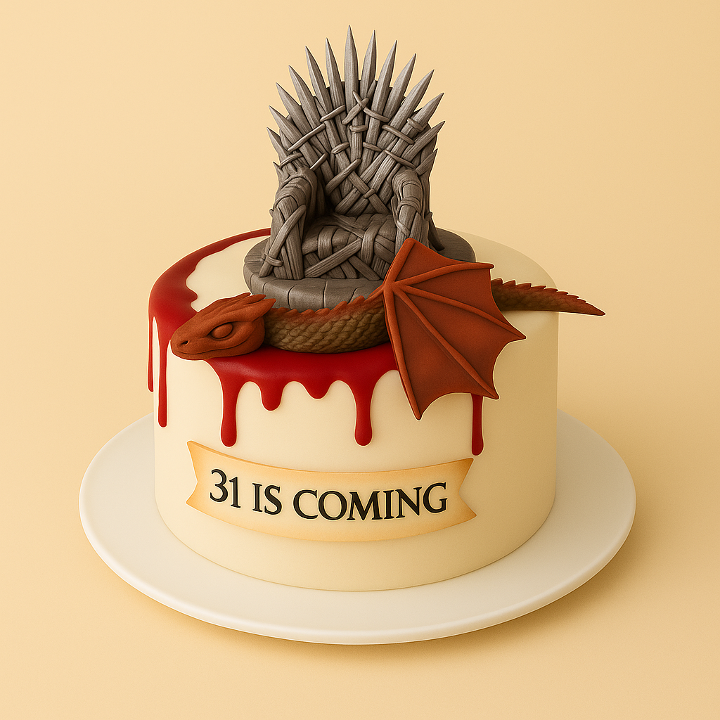 Game of Thrones Theme Cake