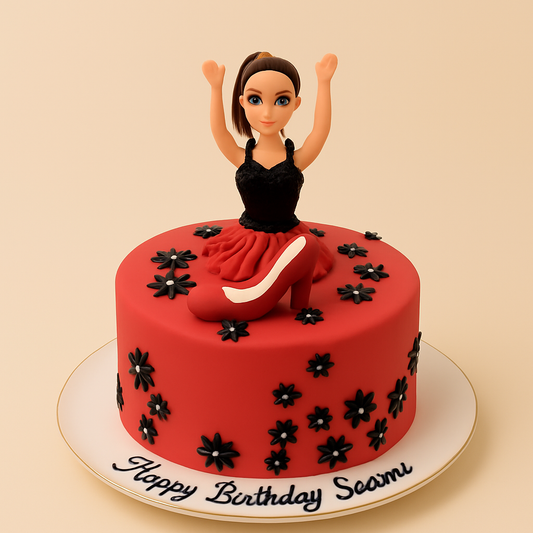 Glam Diva Doll Cake