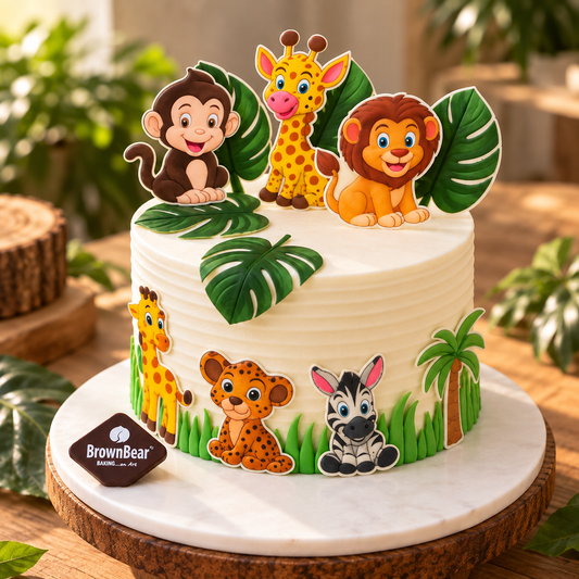 Jungle Safari Fun Cake