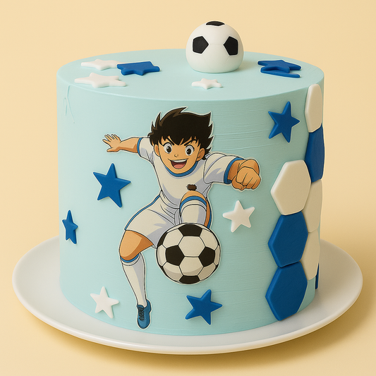 Kick Off Soccer Star Cake