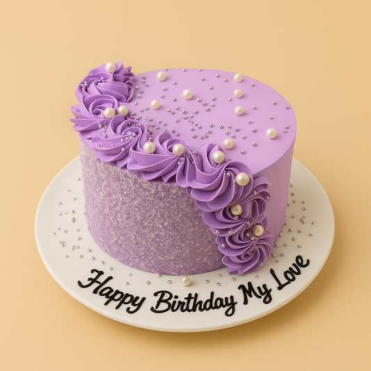 Lavender Love Cake