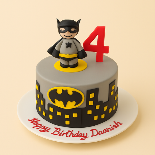 Little Batman City Cake