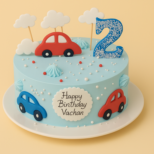 Little Cars Cake