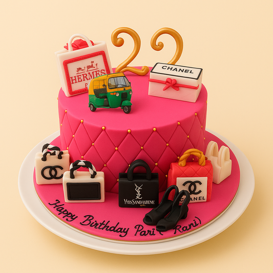 Luxury Shopper’s Cake