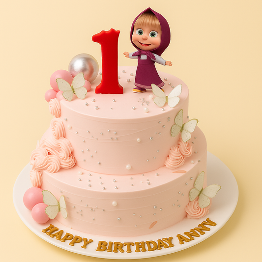 Masha’s Pink Party Cake