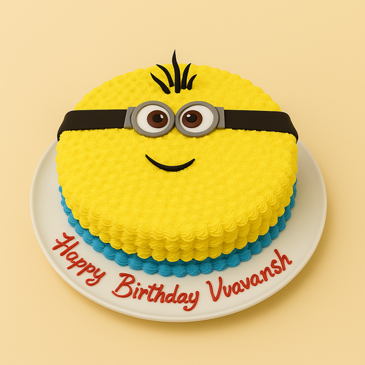 Minion Theme Cake