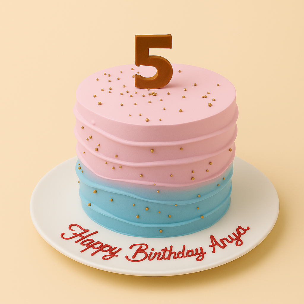 Pastel Ombre Cake