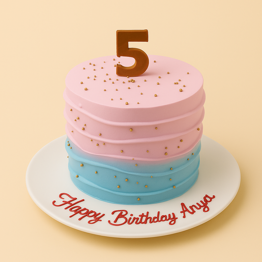 Pastel Ombre Cake