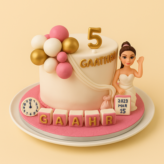Princess Doll Cake