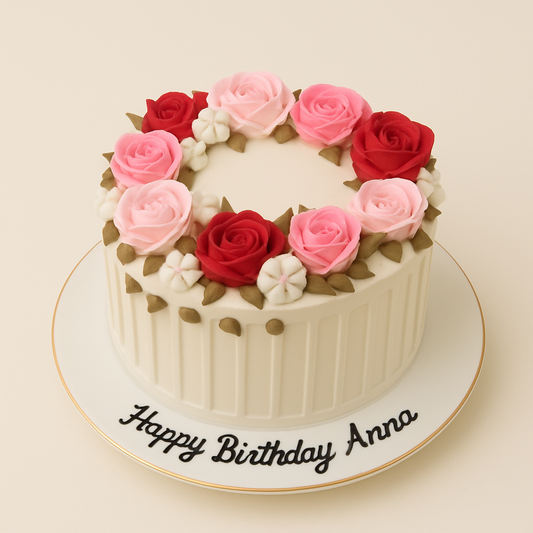 Rose Blossom Cake