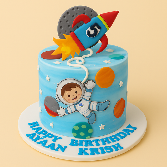 Space Explorer Cake
