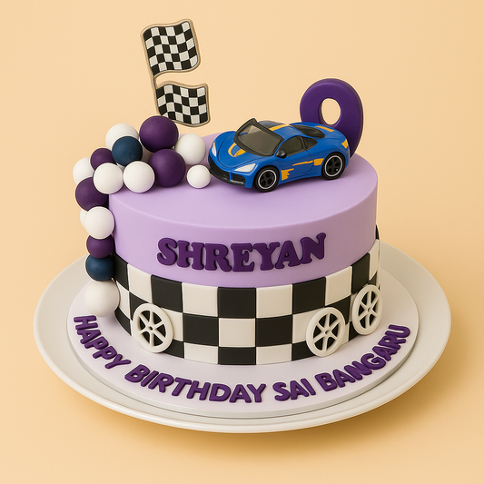 Speed Racer Delight Cake