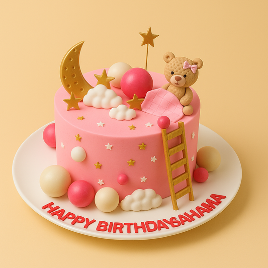 Teddy Moonlight Cake
