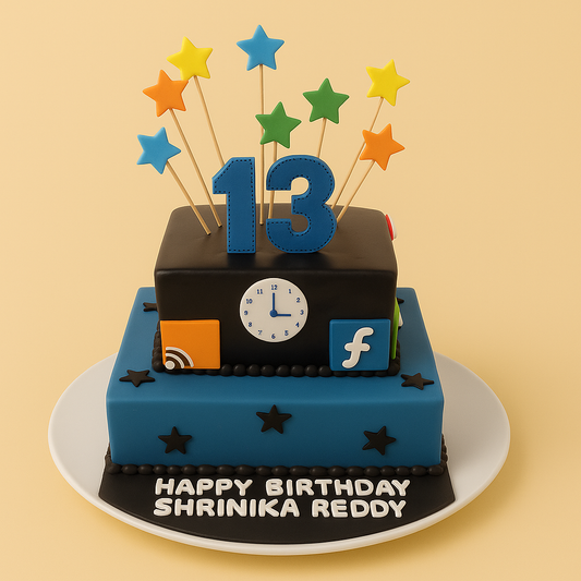 Teen Birthday Celebration Cake