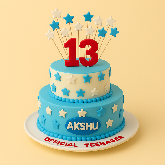 Teenage Star Cake