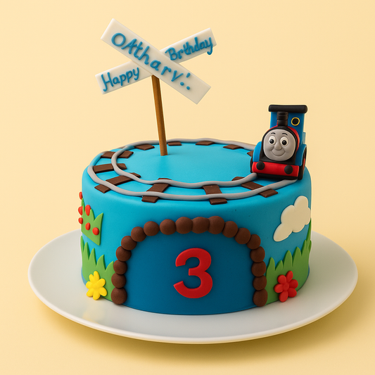 Thomas Train Adventure Cake